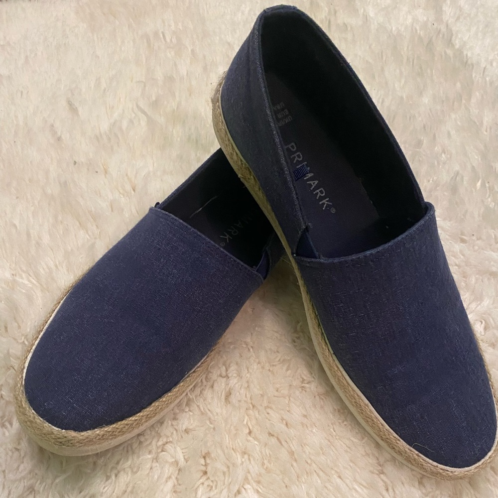 Men’s Primark Blue Loafers